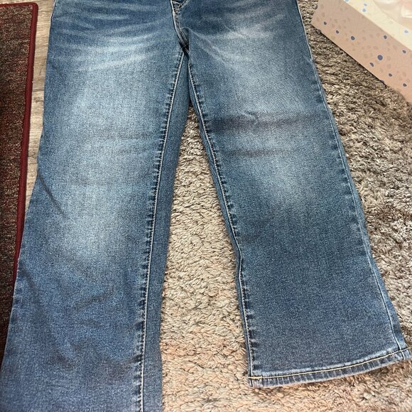 NWT True Religion Billie Flap Straight Capri size 28 - Picture 5 of 14